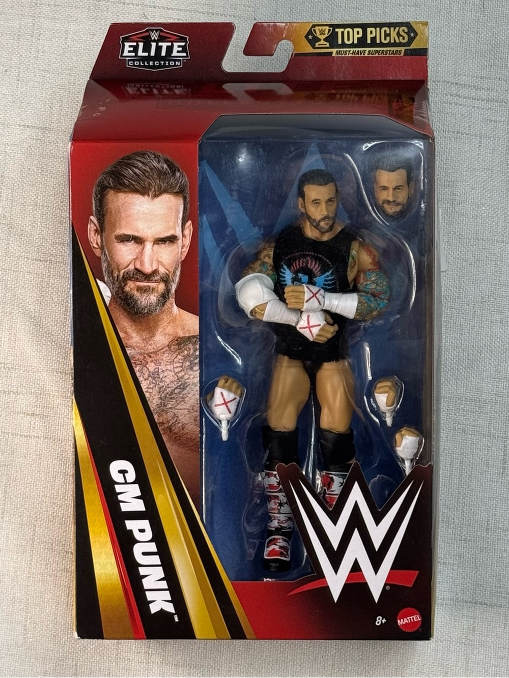 2025 WWE Mattel Elite Collection Top Picks CM Punk